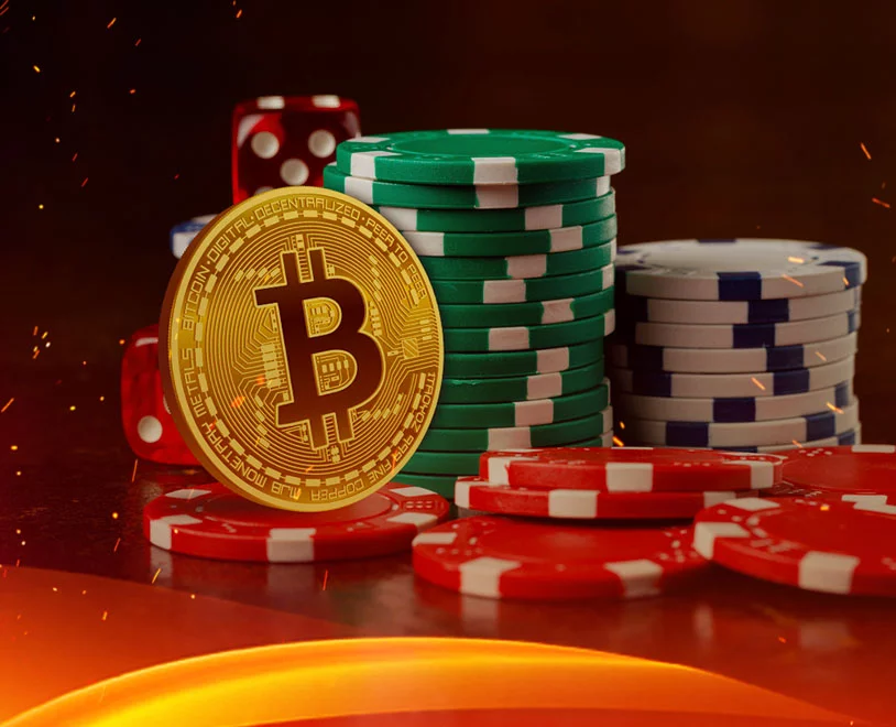 poker chips with bitcoin